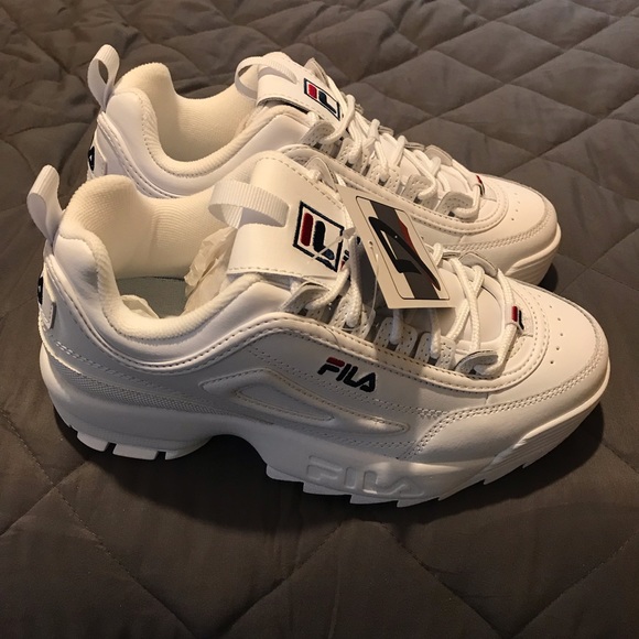 Women’s Fila Disruptor II Premium Sneakers Size 8 - Picture 4 of 8